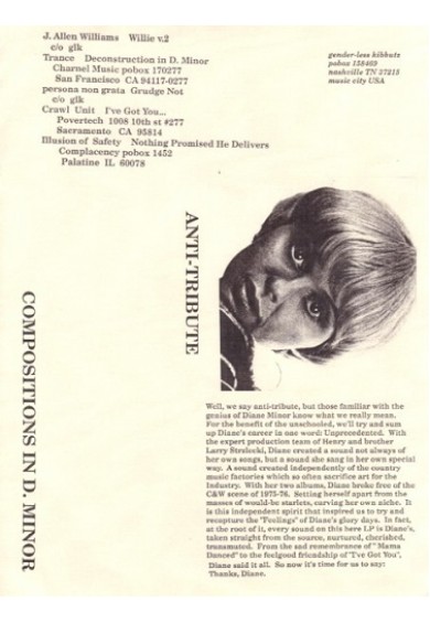 V/A "Compositions in D.Minor" LP 